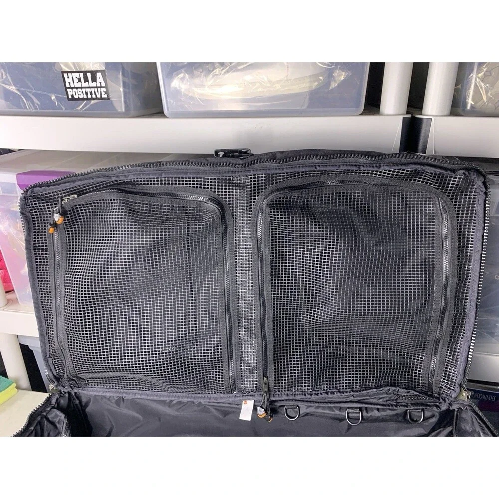 AKONA Adventure Gear Travel Scuba Dive Roller Bag BLACK  XL